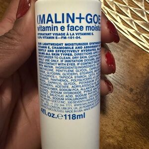 Malin+Goetz Vitamin E Face Moisturizer - White